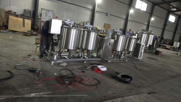200L yoghurt production line manufacturing