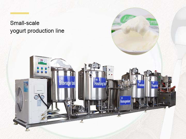 Small scale ypgurt production line