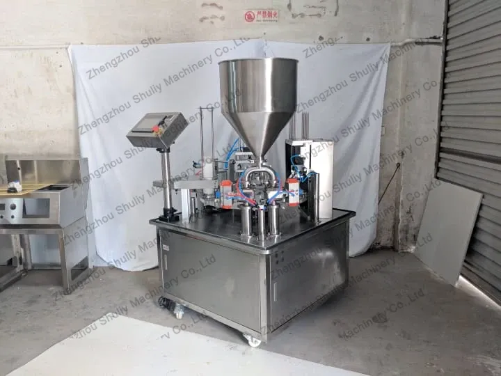 yogurt cup filling machine