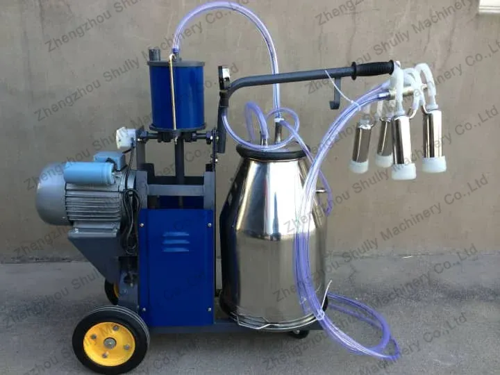 Cow milking machine