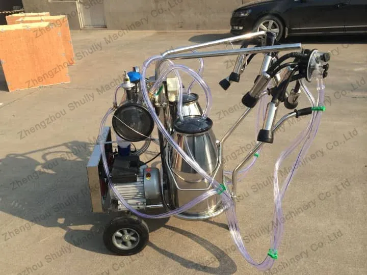 Vacuum pump milking equipment(double-barrel)